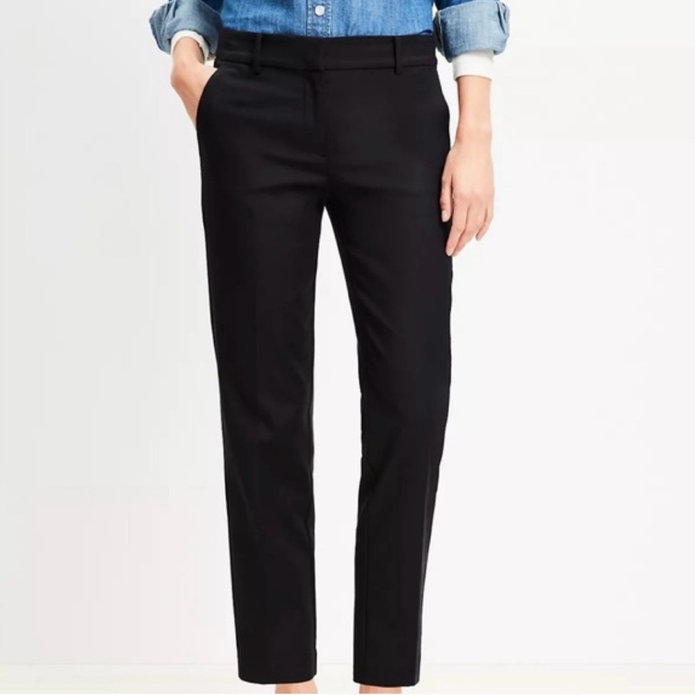 LOFT Navy Ankle Pants